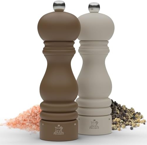 Peugeot Paris uSelect 7 Salt Pepper Mill Set - Manual Mills
