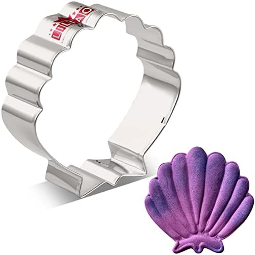 Seashell Cookie Cutter Stainless Steel
