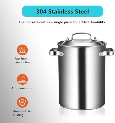 Steaming Sauting AIZYR Stainless Steel Pot