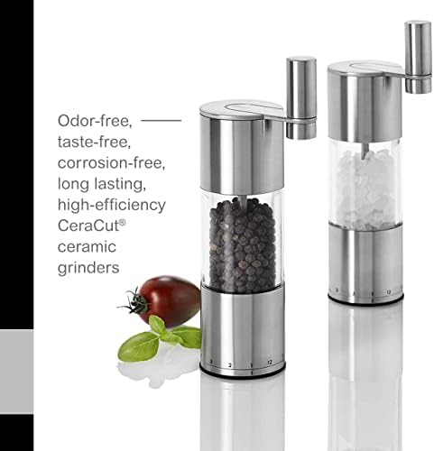 AdHoc Select Geared Salt or Pepper Grinder - Durable Reliable Shaker
