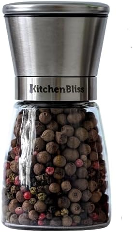 Easy to Use Stainless Steel Salt and Pepper Grinder