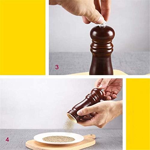 Wood Salt and Pepper Grinder Set - Pack of 2
