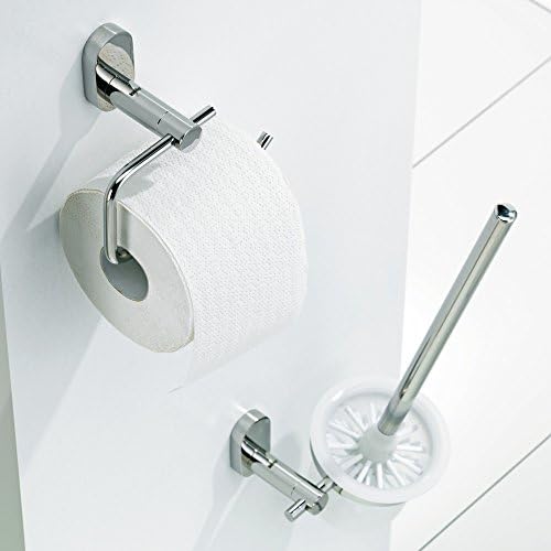 Kela Toilet Set Lucido Stainless Steel Silver 15x15x43cm