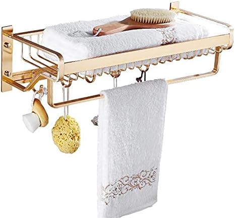Premium Aluminum Bathroom Towel Holder