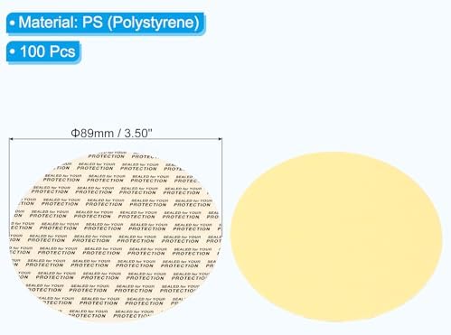 PATIKIL 89mm Sealed Closure Preserve Freshness