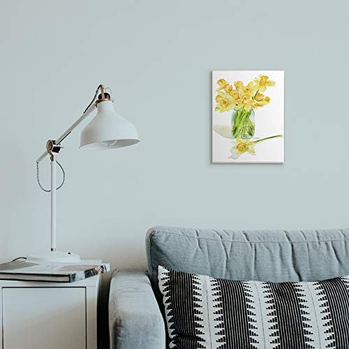 Melissa Hyatt Daffodil Wall Plaque in Canning Jar