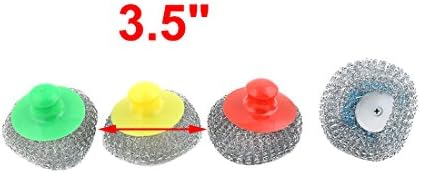 Clean Efficient 8-Piece Plastic Grip Pot Brushes