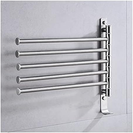 BECBco Magnetic Wall Mount Towel Holder Stainless Steel Bathroom Towel Rail