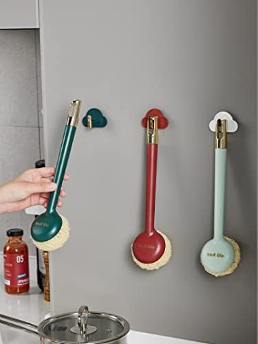 Long Handle Pot Brush Safe Kitchen Tool