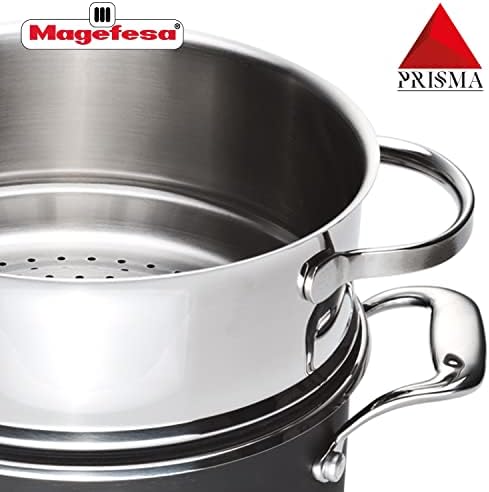 Premium 1810 Stainless Steel Steam Pot with Easy Cleaning