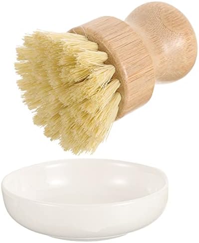 LIFKOME Kitchen Cleaning Brush Set for Pans and Sinks