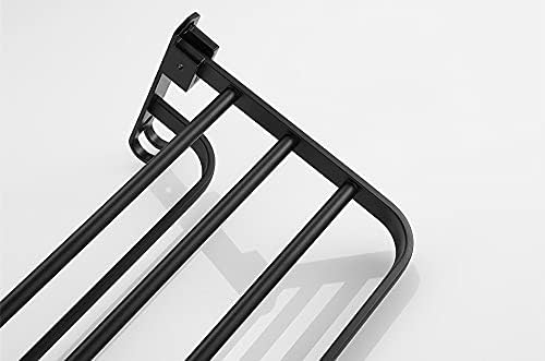 DCIustfHE Aluminum Towel Rail Black