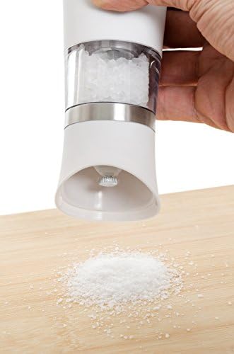Ozeri Graviti Pro Electric Salt and Pepper Grinder Set BPA-Free