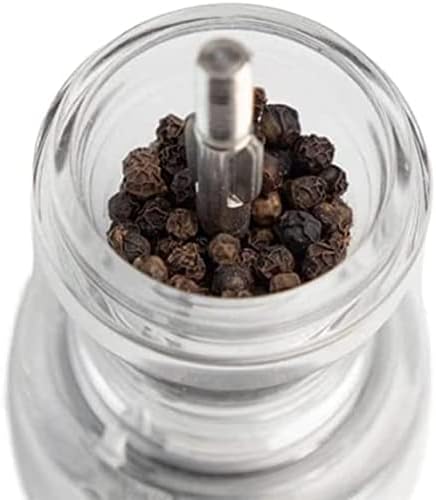 Peugeot Duo Bistro Salt Pepper Mill Set Acrylic Design French Made