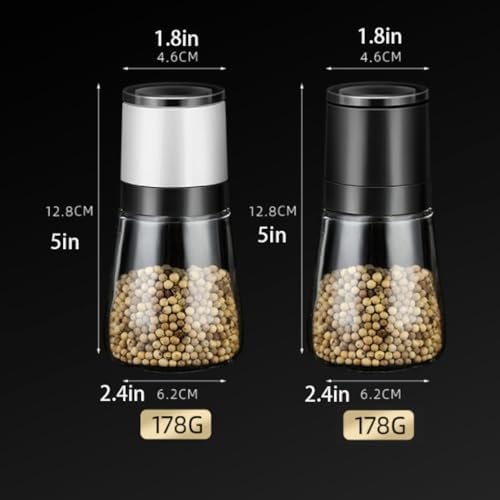 JCAKES Professional Pepper Grinder Set