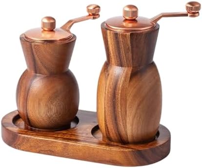 DYNWAVE 2-Piece Salt Pepper Mill Set