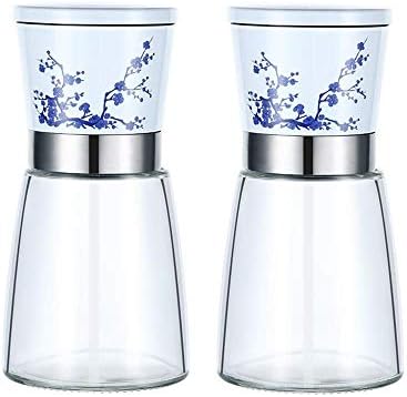 SDNeNest Salt and Pepper Grinder Set Precision Grading Aesthetic Design for Kitchen