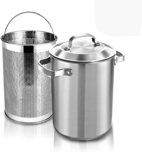 Attrex 304 Stainless Steel Induction Steamer Pot Durable dishwasher safe