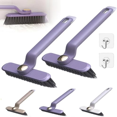 360 Rotating Crevice Cleaning Brush withHard-Bristle Design