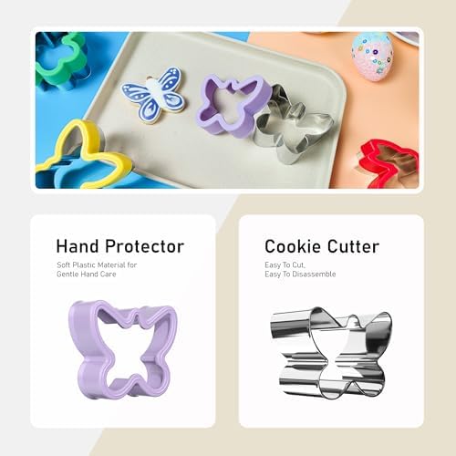 Durable 8-Piece Cookie Cutters Set