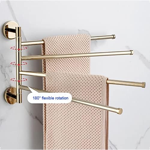 Premium Rotating Towel Holder with Brass Construction