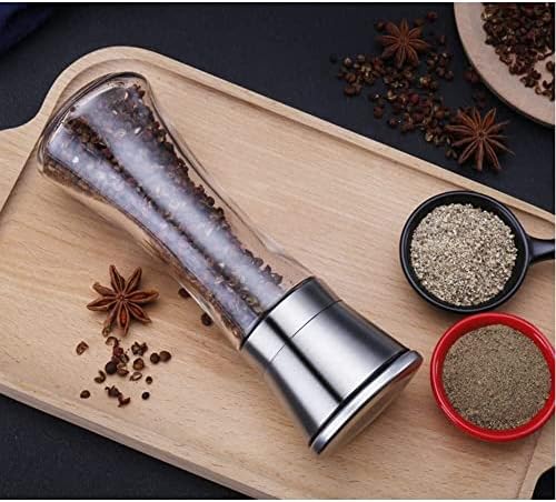 Stainless Steel Salt and Pepper Grinder Set Perfectly Grind zien