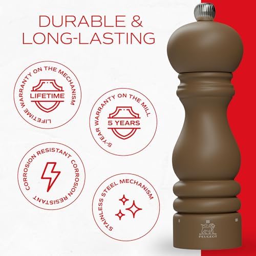 Peugeot Paris uSelect 7 Salt Pepper Mill Set - Manual Mills