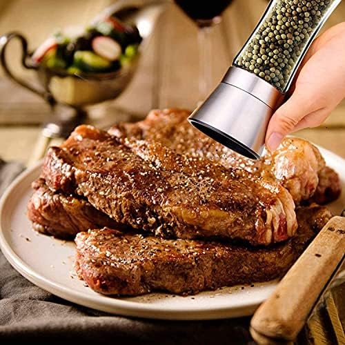 Adjustable Salt Pepper Mill Set