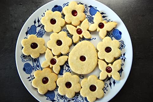 REDLEV 9 Piece Stainless Steel Cookie Cutter Set