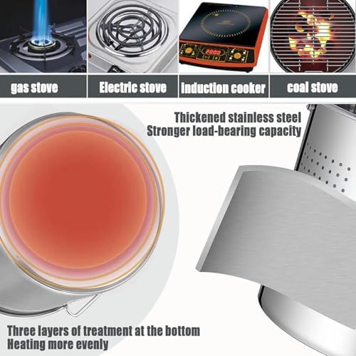Stainless Steel Steamer Cookware Set
