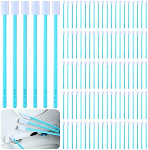 Sieral 100 Pcs Disposable Crevice Cleaning Brushes for Small Spaces