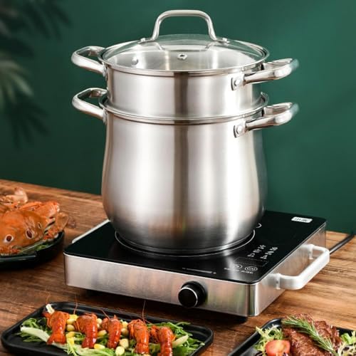 Steam Pot 304 Stainless Steel Professional Grade 92L Multurpose Cookware with Handle