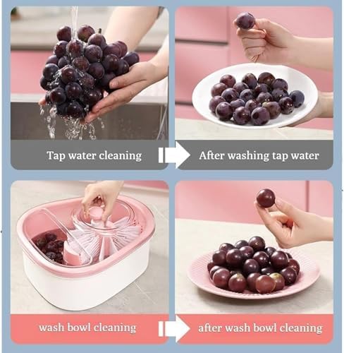 Fruit Washer Spinner Bowl Strong Safe