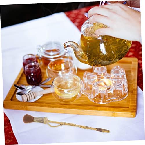 3pcs Bamboo Cleaning Tools for Tea Rooms