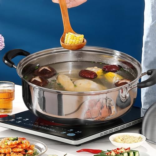 Sturdy STEamer Pot with Glass Lid
