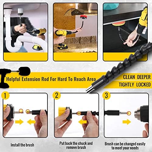 Unitor 23 Pcs Power Scrubber Set