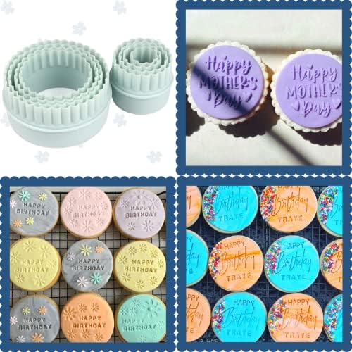 High-Quality Plastic Cookie Cutters Set of 8