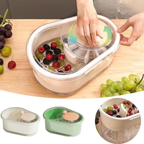 Fruit Cleaner Spinner Green