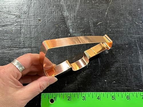 Megaphone Cookie Cutter - Copper Handmade in USA for Sports-Themed Treats