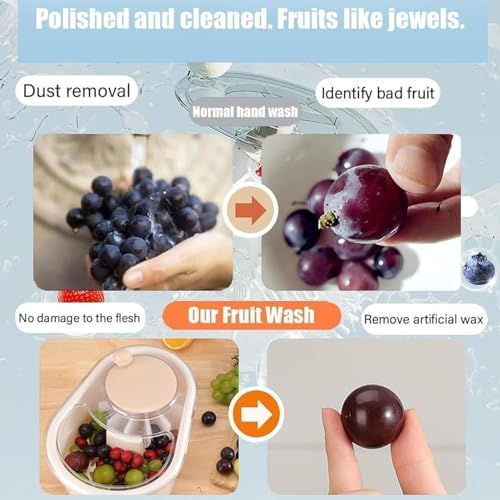 Fruit Cleaner Spinner Green