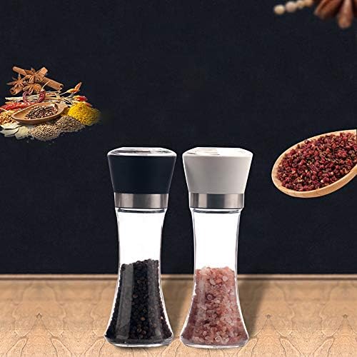 Adjustable Ceramic Rotor Salt Pepper Mill Set