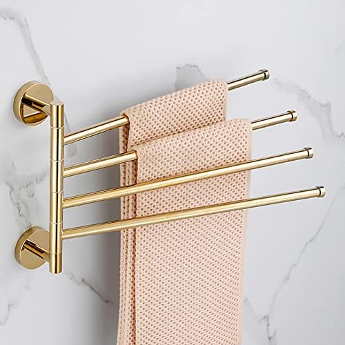 Premium Rotating Towel Holder with Brass Construction