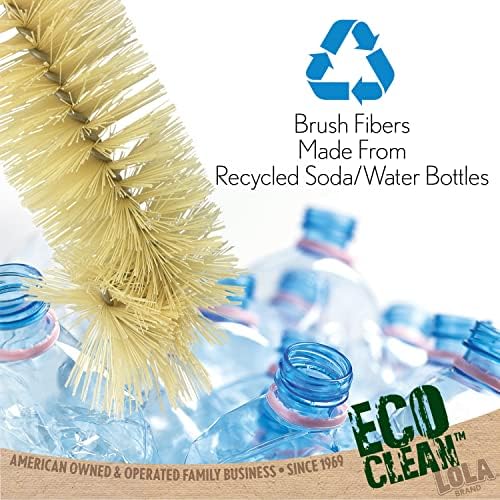 Perfect Eco-Cleaning Bamboo Bottle Brush by Lola