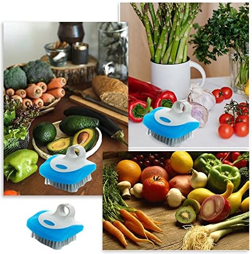 2-Piece Vegetable Brush Set for Fruit Vegetable Cleaning