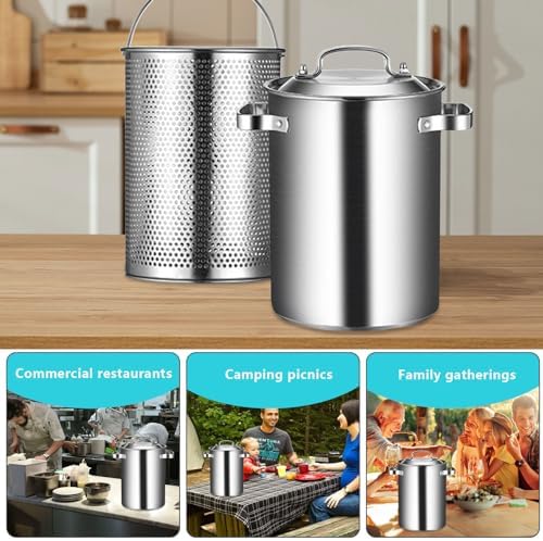 Steaming Sauting AIZYR Stainless Steel Pot