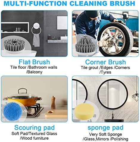 Electric Spin Scrubber Cordless