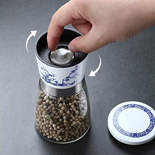 SDNeNest Salt and Pepper Grinder Set Precision Grading Aesthetic Design for Kitchen