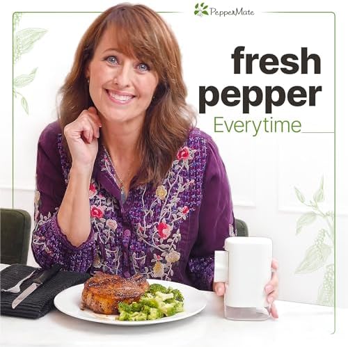 Adjustable Precision Manual Pepper Grinder - High-Efficiency Salt Pepper Mill Set