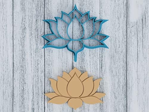 Lotus Flower Cookie Cutter 4 inch Perfect for Baking Cookies