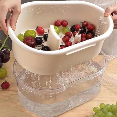 Fruit Cleaner Spinner Green